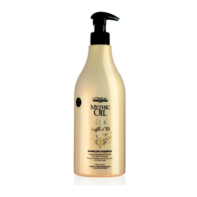Picture of L'oreal Mythic oil souffle D'or sparkling shampoo 750 ml.