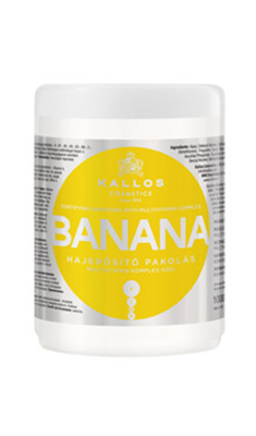 Picture of KALLOS KJMN BANANA stiprinoša matu maska 1000ml