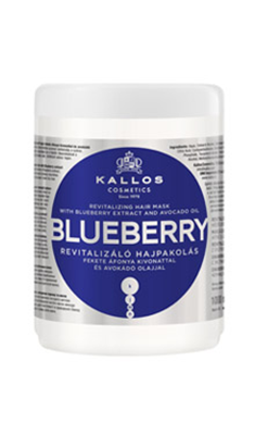 Picture of KALLOS KJMN BLUEBERRY atjaunojoša matu maska 1000ml