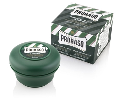 Picture of Proraso Green skūšanās ziepes traukā 150ml