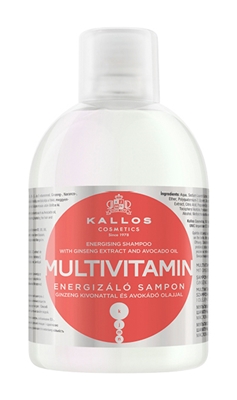 Picture of KALLOS KJMN MULTIVITAMIN energising shampoo 1000ml