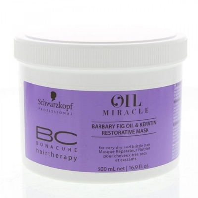 Picture of SCHWARZKOPF BC OIL MIRACLE BARBARY FIG OIL RESTORATIVE MASK 500ML
