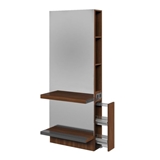 Vairāk informācijas par PANDA SIMPLE frizieru darba vieta ar plauktiem