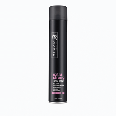 Picture of Black Extra strong HAIRSPRAY 750 ml.