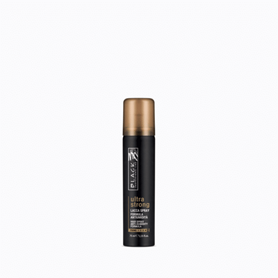 Picture of Black Ultra strong hairspray 75 ml.