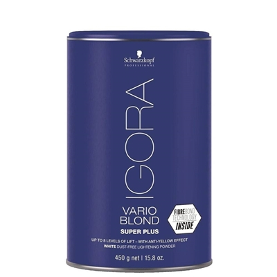 Picture of SCHWARZKOPF PROFESSIONAL IGORA VARIO BLOND SUPER PLUS осветляющий порошок 450г