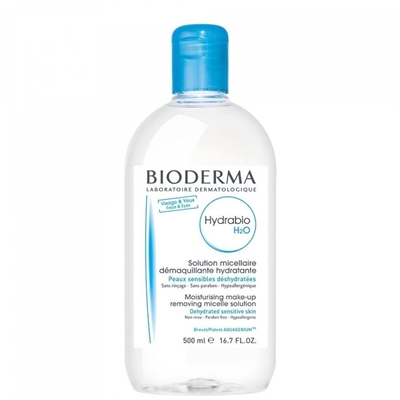 Picture of BIODERMA HYDRABIO H2O REMOVING MICELLE SOLUTION 500ML
