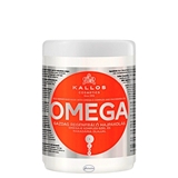 Показать информацию о Kallos OMEGA - Rich Repair Hair Mask with OMEGA-6 Complex and Macadamia Oil 1000 ml.
