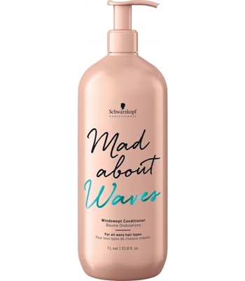 Picture of SCHWARZKOPF PROFESSIONAL MAD ABOUT WAVES WINDSWEPT CONDITIONER 1000ML