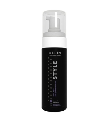Picture of OLLIN PROFESSIONAL STYLE STRONG AQUA MOUSSE 150ML