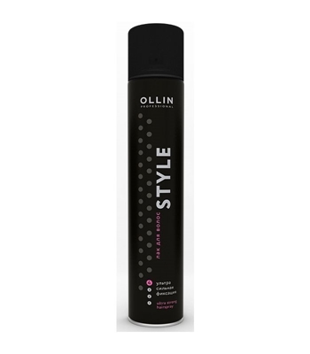 Picture of OLLIN PROFESSIONAL STYLE ULTRA-STRONG HAIRSPRAY 500ML