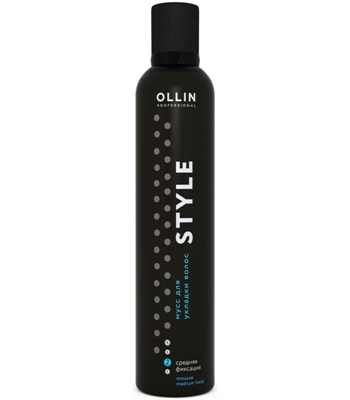 Picture of OLLIN PROFESSIONAL STYLE MEDIUM HOLD MOUSSE 250ML