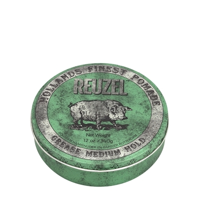 Picture of REUZEL GREEN MEDIUM HOLD GREASE 340G