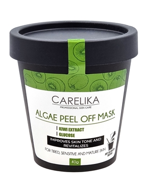 Picture of CARELIKA KIWI EXTRACT/GLUCOSE aļģu pīlinga maska 40g