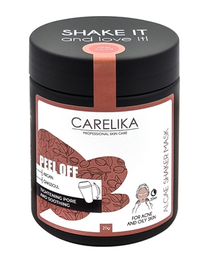 Picture of CARELIKA ARGAN/GHASSOUL aļģu pīlinga maska sakratīšanai ​​20g