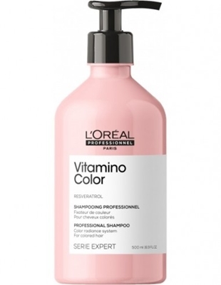 Picture of L'OREAL PROFESSIONNEL SERIE EXPERT VITAMINO COLOR shampoo 500ml