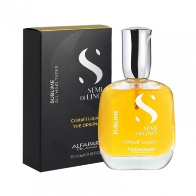 Picture of ALFAPARF SEMI DI LINO SUBLIME CRISTALLI LIQUID šķidro kristālu eļļa 50ml