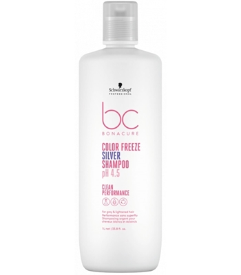Picture of SCHWARZKOPF PROFESSIONAL BONACURE COLOR FREEZE SILVER šampūns 1000ml