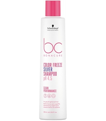Picture of SCHWARZKOPF PROFESSIONAL BONACURE COLOR FREEZE SILVER шампунь 250мл