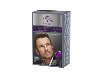 Picture of KALLOS GLOW FOR MEN MEDIUM BLOND matu krāsa 40ml