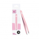 Picture of ilu slant tweezers pink