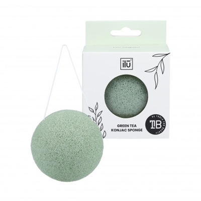 Picture of ilu green tea konjac sponge