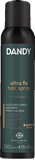 Показать информацию о dandy ultra fix hair spray 250ml  