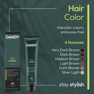 Picture of DANDY hair color for men 60ml