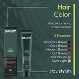 Показать информацию о DANDY HAIR COLOR FOR MEN  60ML