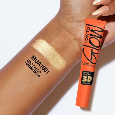 Picture of CLARISSA HOW TO GLOW WARM GOLD highlighter 10ml