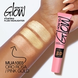 Picture of CLARISSA HOW TO GLOW HIGHLIGHTER PINK GOLD 10ML