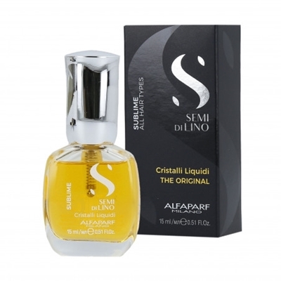 Picture of ALFAPARF SEMI DI LINO SUBLIME CRISTALLI LIQUID šķidro kristālu eļļa 15ml