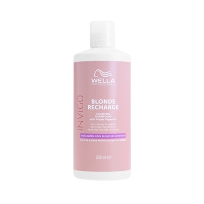 Picture of WELLA PROFESSIONALS INVIGO BLONDE RECHARGE COOL BLONDE šampūns 500ml