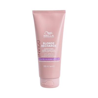 Picture of WELLA PROFESSIONALS INVIGO BLONDE RECHARGE COOL BLONDE kondicionieris 200ml