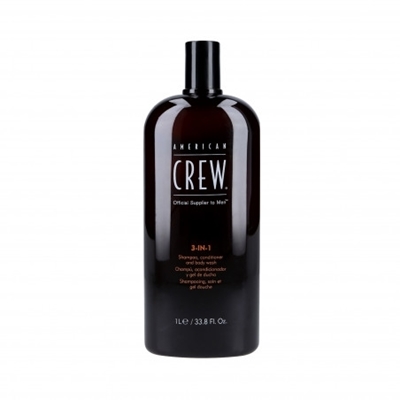 Picture of AMERICAN CREW 3-IN-1 šampūns, kondicionieris, dušas želeja 1000ml