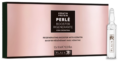 Picture of BLACK PROFESSIONAL LINE PERLE regenerating ampoules 12x10ml