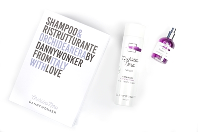 Picture of DANNY WONKER ORCHIDEA NERA shampoo 300ml + restructuring spray 50ml