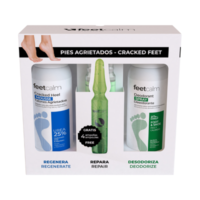 Picture of FEETCALM CRACKED FEET kit 4x2ml + 2x75ml