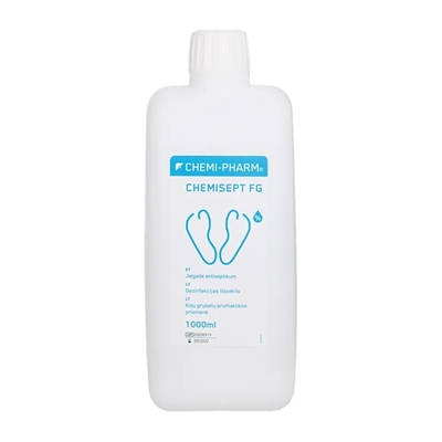Picture of CHEMI-PHARM CHEMISEPT FG antiseptic for feet 1000ml