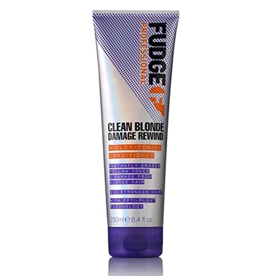 Picture of FUDGE CLEAN BLONDE DAMAGE REWIND violet toning conditioner 250ml