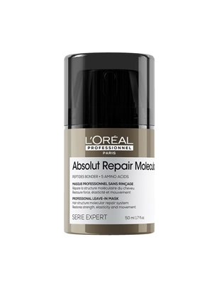 Picture of  L`OREAL PROFESSIONEL SERIE EXPERT ABSOLUTE REPAIR MOLECULAR LEAVE-IN MASK 50ML