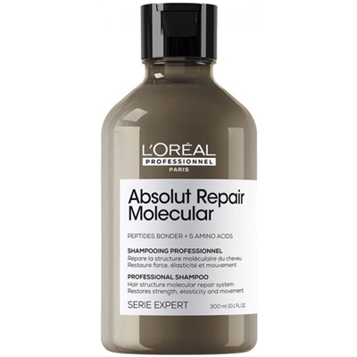 Picture of L'OREAL PROFESSIONNEL SERIE EXPERT ABSOLUT REPAIR MOLECULAR SHAMPOO 300ML