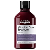 Vairāk informācijas par L'OREAL PROFESSIONNEL SERIE EXPERT VITAMINO COLOR SPECTRUM PURPLE šampūns 300ml