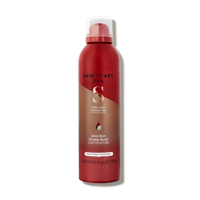 Picture of SANCTUARY SPA Ruby Oud Natural Oils Shower Burst 200ml 