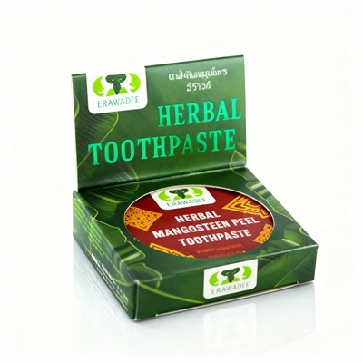 Picture of ERAWADEE Zāļu zobu pasta Toothpaste with Mangosteen 25G