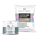 Vairāk informācijas par BEAUTY IMAGE DEPILĀCIJAS VASKS Sweet Dreams Marshmallow Wax 1000ml