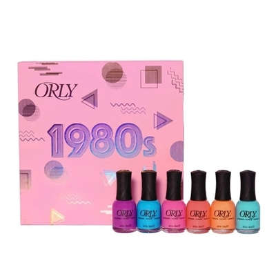 Picture of ORLY Lacquer 1980's 6 Piece Nail Polish Collection nagu laka 