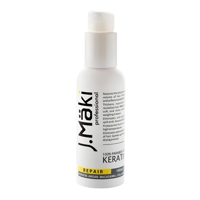 Picture of J.MAKI PROFESSIONAL REPAIR keratīna serums matiem 100ml