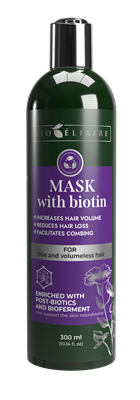 Picture of Bioelixire biotīna matu maska ​​300ml