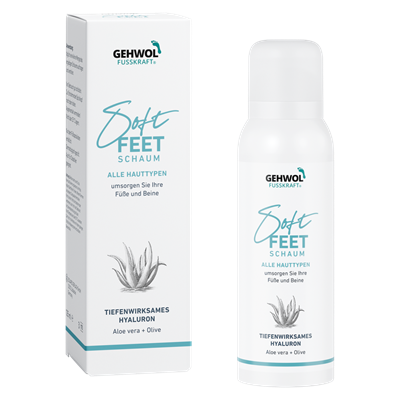 Picture of GEHWOL Fusskraft Soft Feet Mousse 125ml 